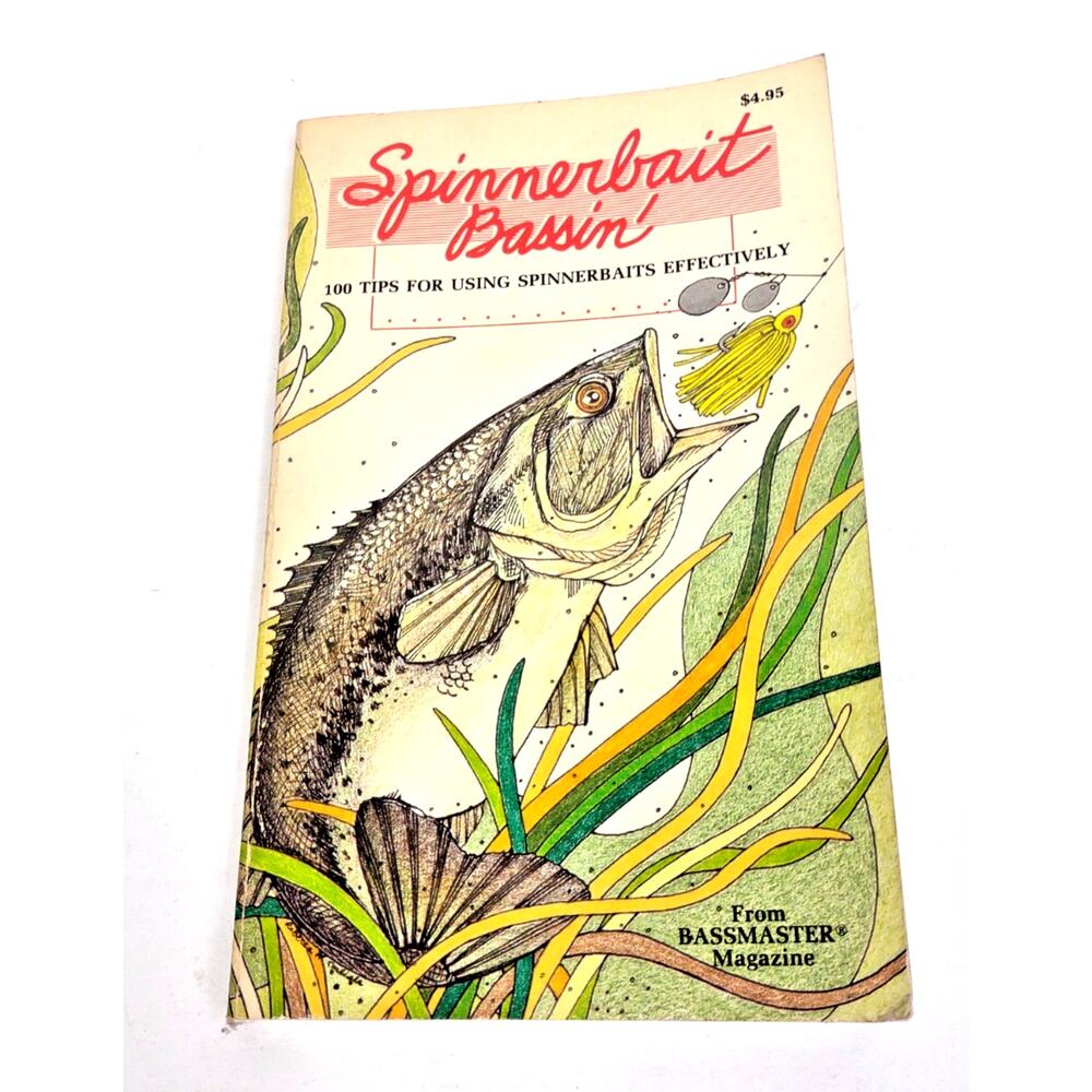 Spinnerbait Bassin’ 100 Tips For Using Spinnerbaits Effectively 1986 Ex Liberia